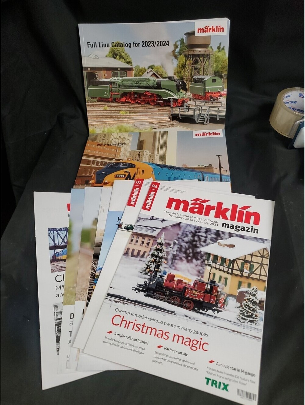 Lot Of 10 Marklin 2023/2024 HO Scale New Items Catalog Magazines NEW